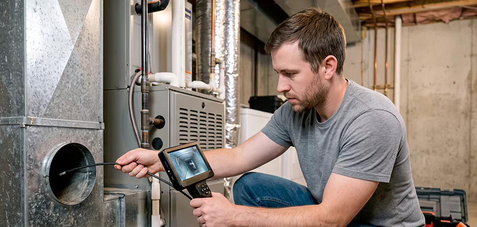 Air Duct Camera Inspection in Union, NJ