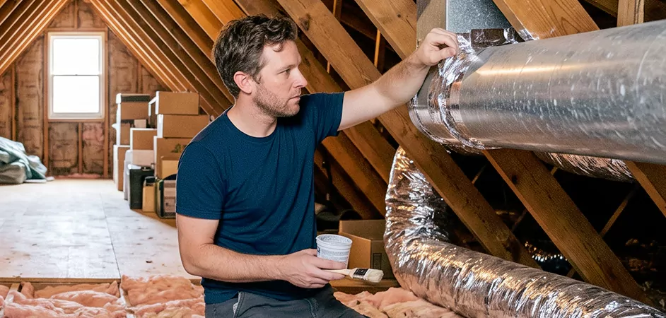 Duct Board Leak Repair in Union