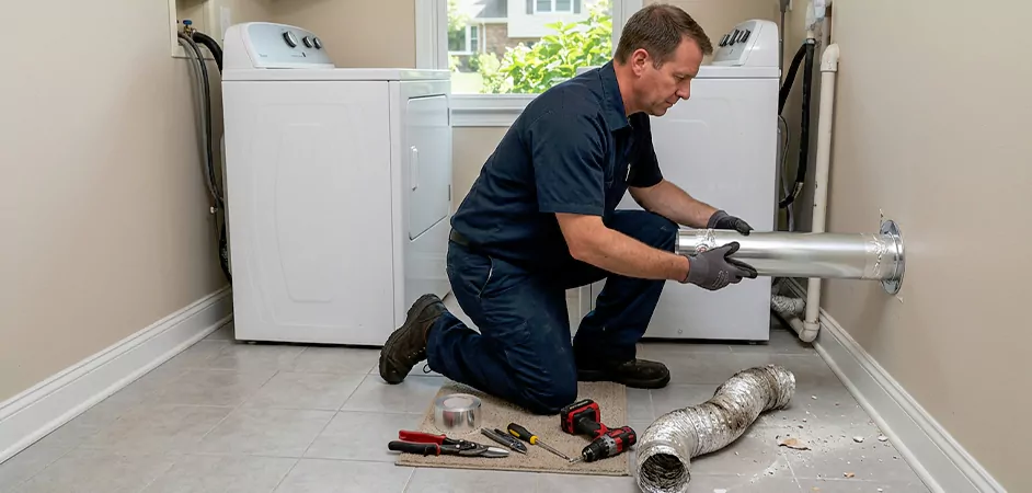 Dryer Vent Replacement in Union