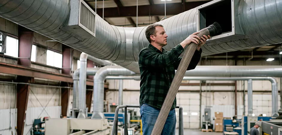 Post-Construction Duct Cleaning in Union