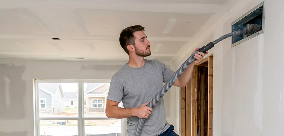 Multifamily New Construction Duct Cleaning in Union